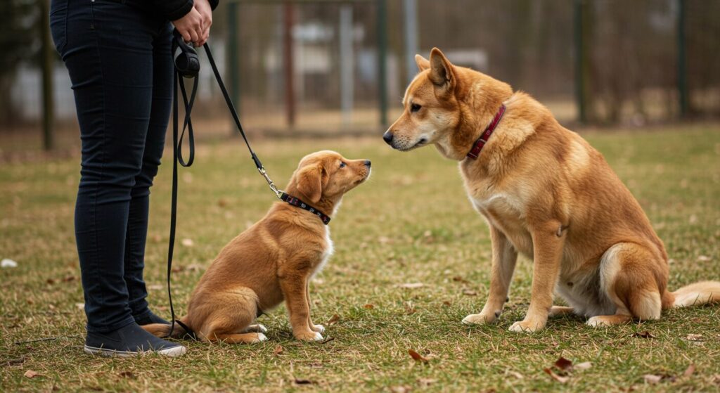 Help Your Dog Adjust to the New Puppy